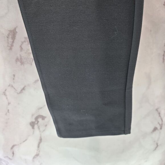 Spanx Leggings Womens Medium Gray Ponte Ankle Pants Crop High Rise Perfect - Picture 9 of 14